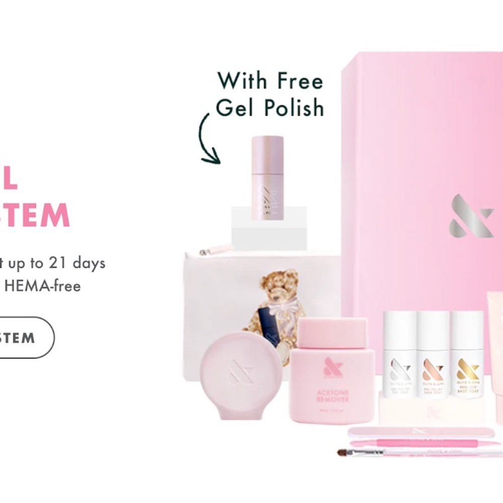Gel Mani Set by Olive and June